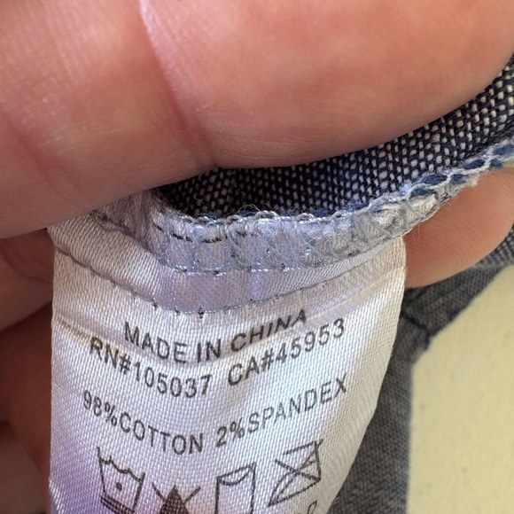 Ariat Katie Chambray Dress Size M Tie Belt
Western Cowboy Denim Embroidered - Picture 9 of 15